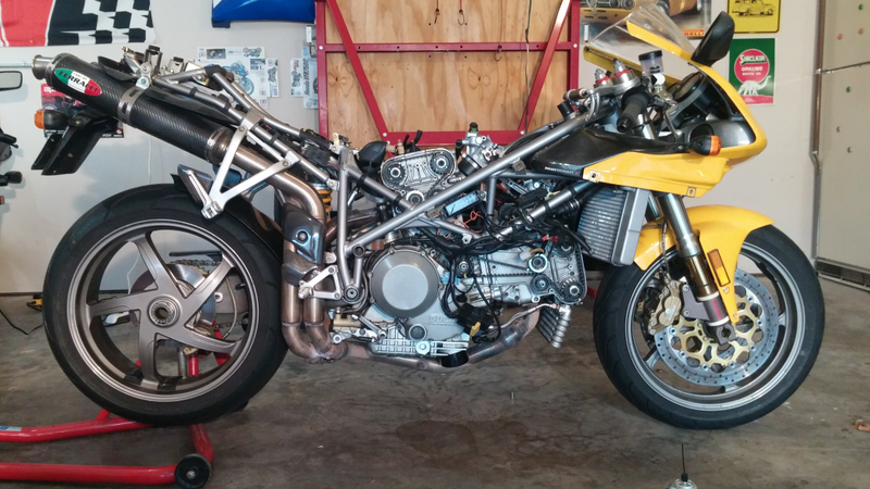 The exhaust looks fine until you get a closer view.